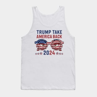 Donald Trump Take America Back Election 2024- The Return Tank Top